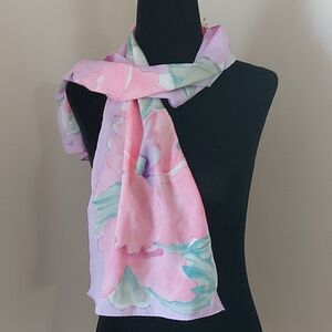 Beautiful floral vintage scarf
